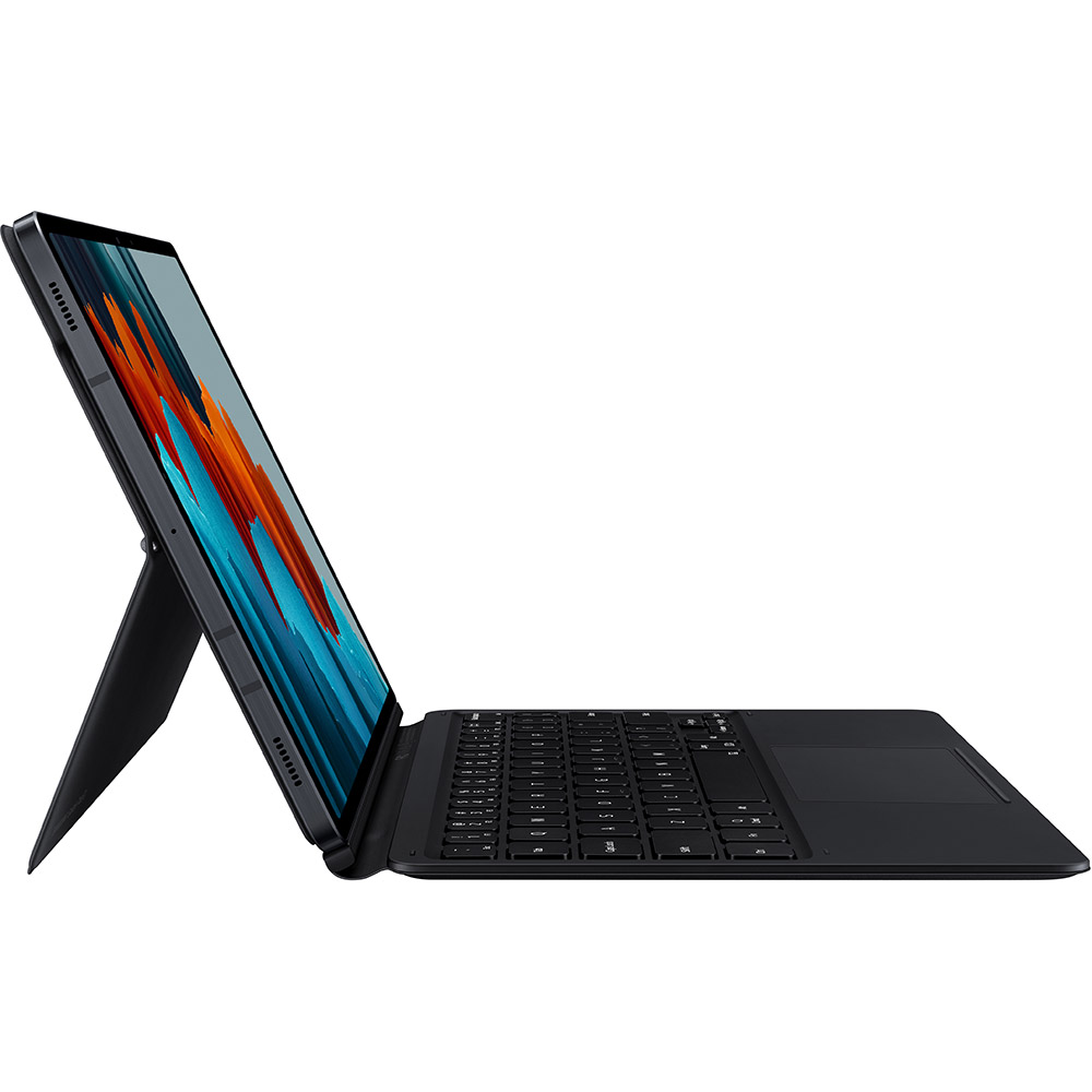 Чехол SAMSUNG TAB S7 Book Cover Keyboard Black (EF-DT870BBRGRU) Диагональ 11