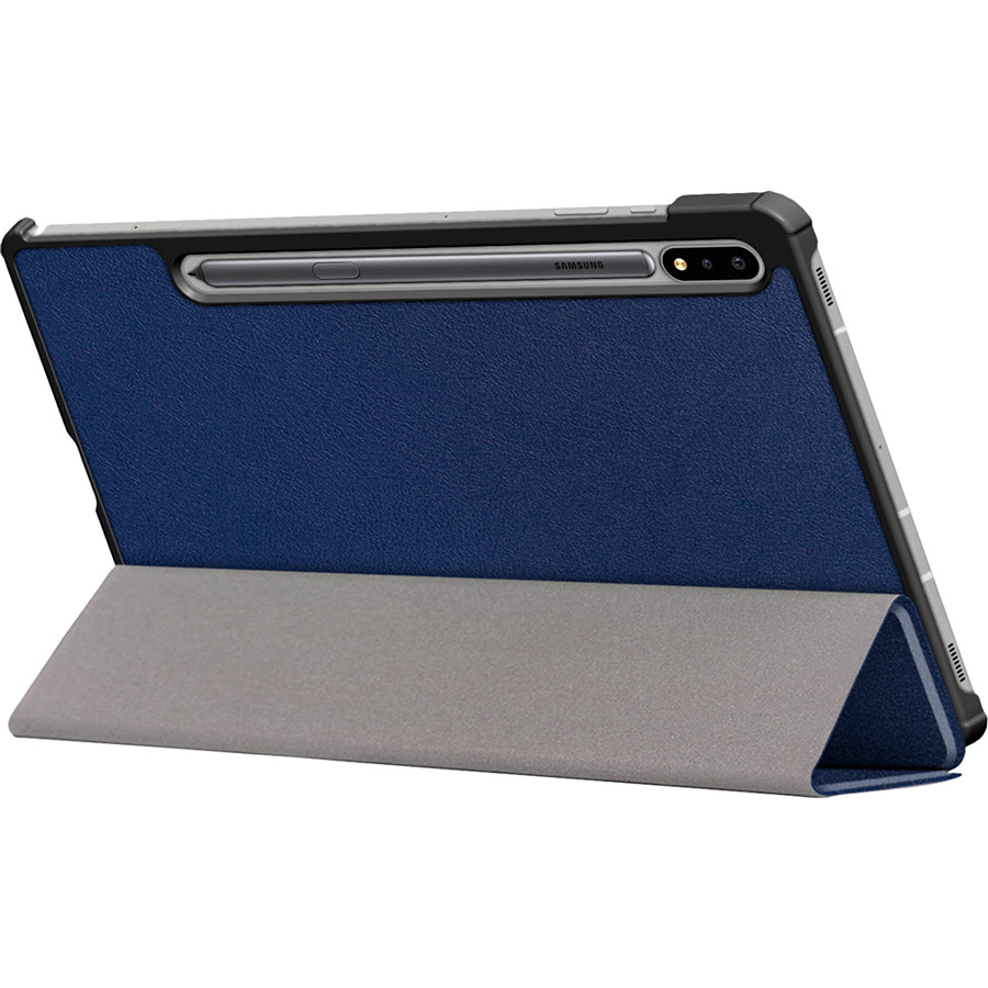 Чохол BECOVER Smart Case для Samsung Galaxy Tab S7 Deep Blue (705221) Матеріал штучна шкіра