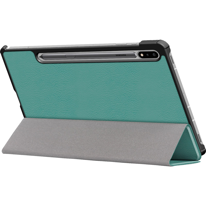 Чохол BECOVER Smart Case для Samsung Galaxy Tab S7 Dark Green (705222) Матеріал штучна шкіра