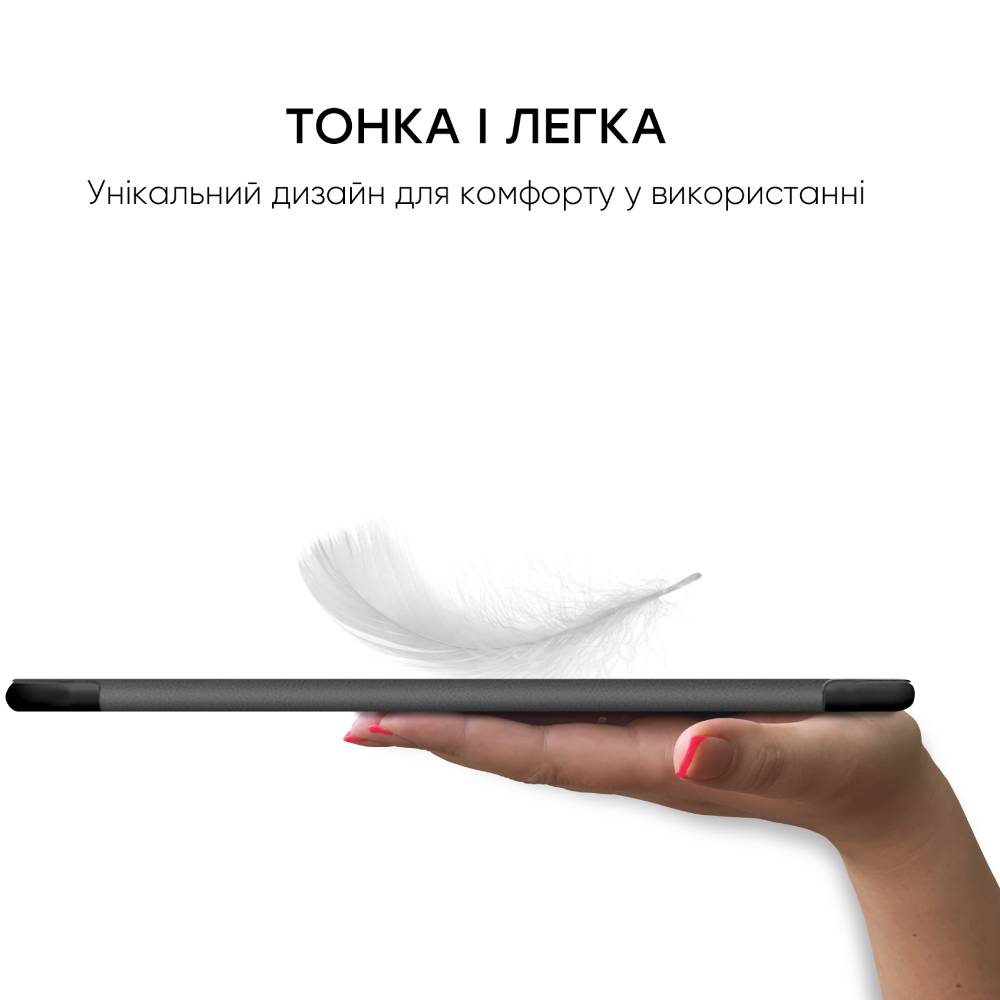 Изображение Чехол AIRON Premium + Захисна плівка для Apple iPad Air 4 10.9" 2020 Black (4822352781031)