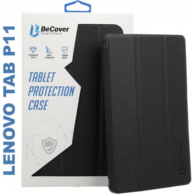 Чехол BECOVER Lenovo Tab P11 Black (705955)