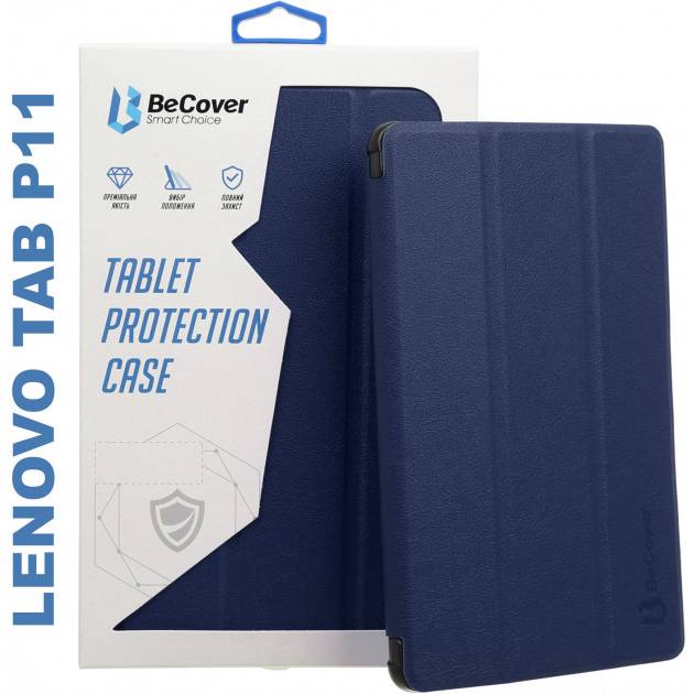 Чохол BECOVER Lenovo Tab P11 Deep Blue (705956)