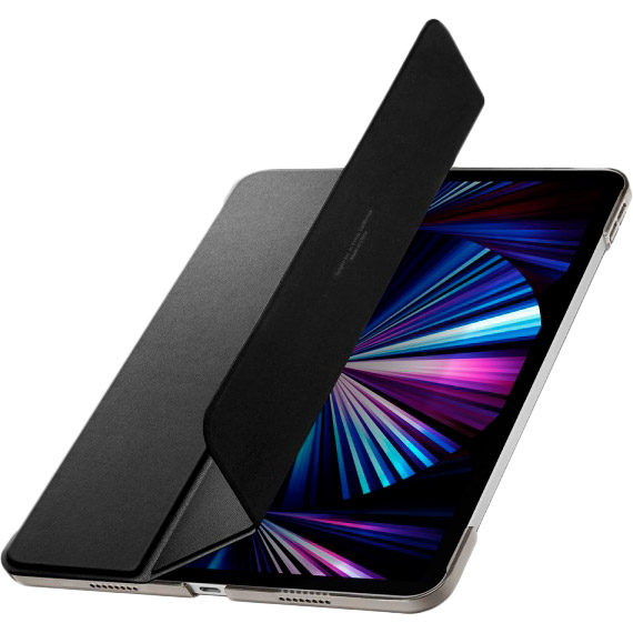 Чехол Spigen Smart Fold для Apple iPad Pro 11" (2021) Black (ACS02887) Материал искусственная кожа