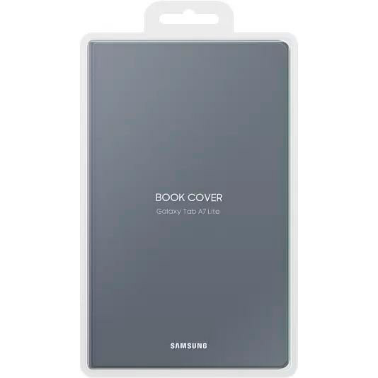 Чехол SAMSUNG Book Cover для Samsung Galaxy Tab A7 Lite Dark Gray (EF-BT220PJEGRU) Материал поликарбонат