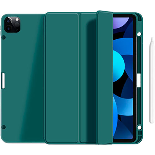 

Чехол BECOVER Direct Charge Pen для Apple iPad Pro 12.9 2020 / 2021 Dark Green (706590), Чохол-книжка Direct Charge Pen Apple iPad Pro