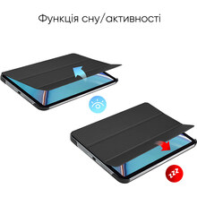 Чохол AIRON для Apple iPad Mini 6 2021 із захисною плівкою та серветкою Black (4822352781066)