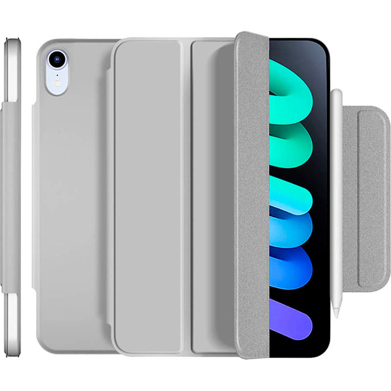 Чехол BECOVER Magnetic Buckle для Apple iPad mini 6 2021 Gray (706827) Совместимость по бренду Apple