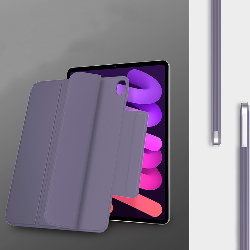Чехол BECOVER Magnetic Buckle для Apple iPad mini 6 2021 Purple (706830) Материал искусственная кожа