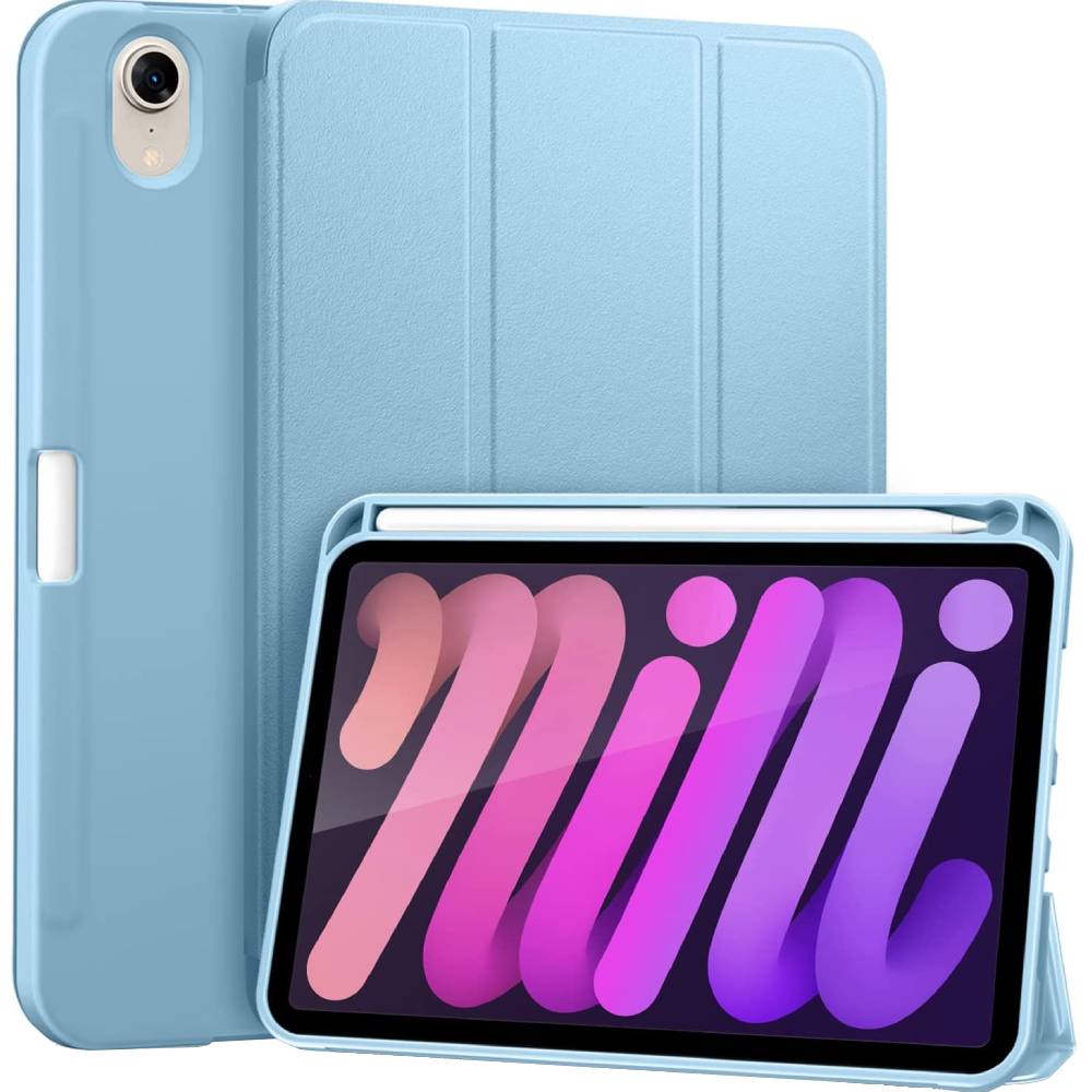 Чехол BECOVER Apple iPad mini 6 2021 Light Blue (706788) Материал искусственная кожа