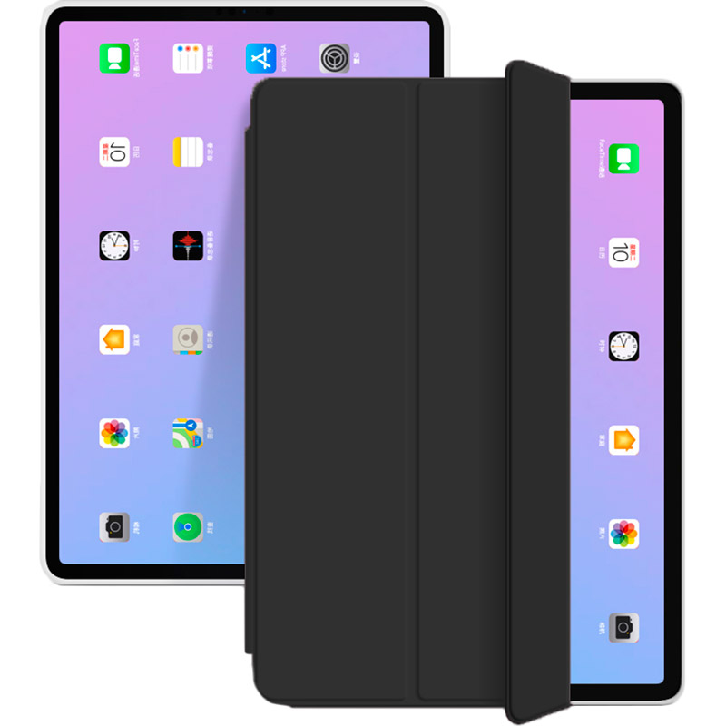 Чохол BECOVER Tri Fold Soft для Apple iPad mini 6 2021 Black (706720) Матеріал штучна шкіра