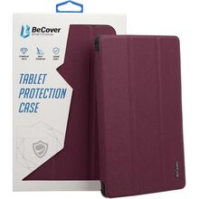 Чохол BECOVER Smart Case для Samsung Galaxy Tab A8 10.5 2021 SM-X200/SM-X205 Red Wine (707268)