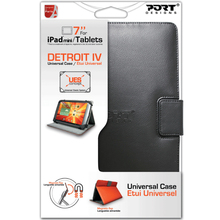 Чохол PORT Universal Tablet Case 7" DETROIT IV Black