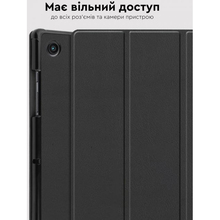 Чехол AIRON Premium для Samsung Galaxy Tab A8 SM-X200/X205 с защитной пленкой и салфеткой Black (4822352781075)