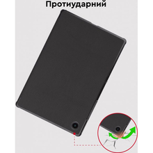 Чехол AIRON Premium для Samsung Galaxy Tab A8 SM-X200/X205 с защитной пленкой и салфеткой Black (4822352781075)