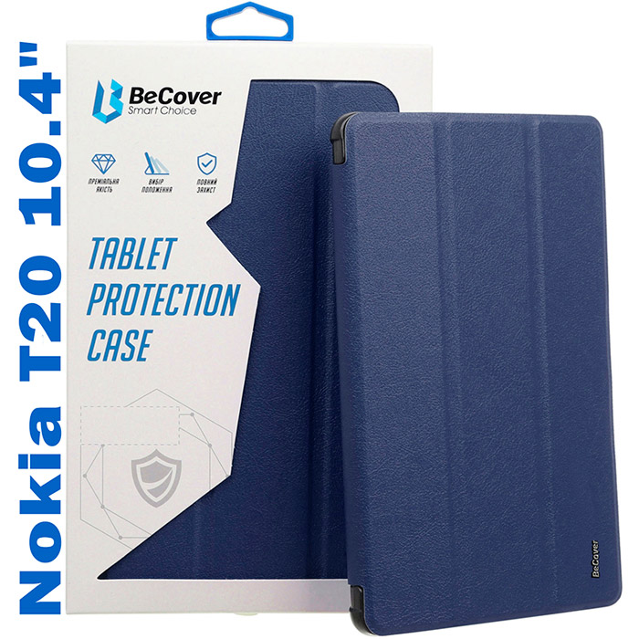 Покупка Чохол BECOVER Smart Case для Nokia T20 10.4" Deep Blue (708042)