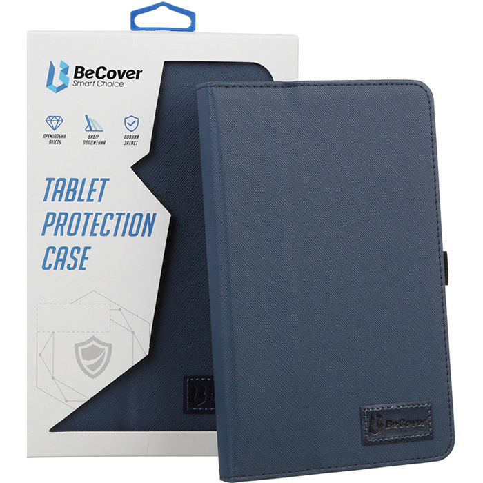 Чехол BECOVER Slimbook для Lenovo Tab M10 Plus (3rd Gen) 10.61" Deep Blue (707980) Материал искусственная кожа