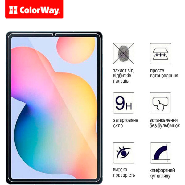 Защитное стекло COLORWAY Lenovo Tab M10 Plus 3 Gen Wi-Fi Transparent (CW-GTLTM10P3) Совместимость по модели Lenovo TAB M10 Plus (3 Gen)