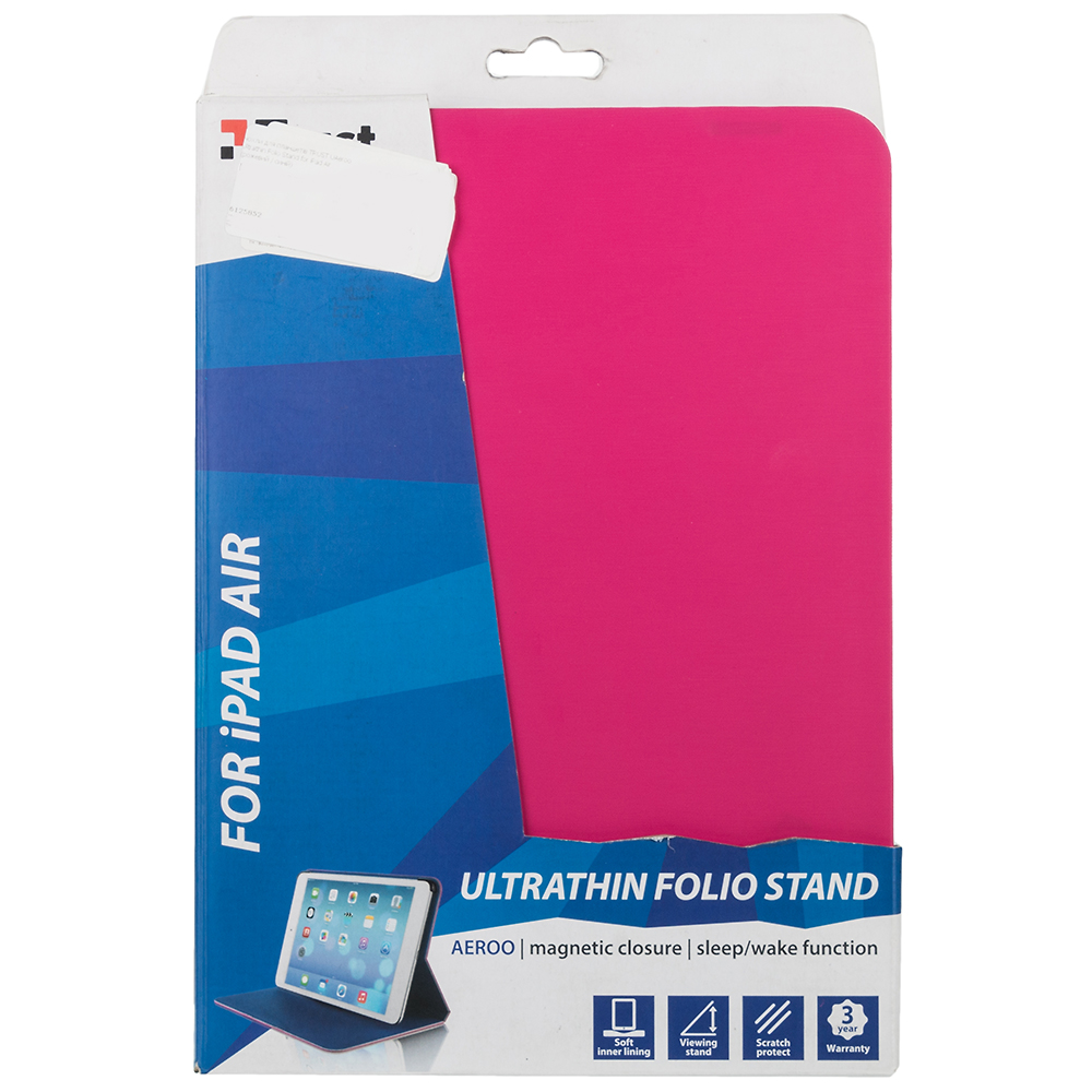 Зовнішній вигляд Чохол для планшета TRUST UAeroo Ultrathin Folio Stand iPad Air Pink/Blue