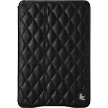 Чехол JISONCASE Quilted Leatherette Smart Case для Apple iPad mini Black (JS-IDM-02G10)