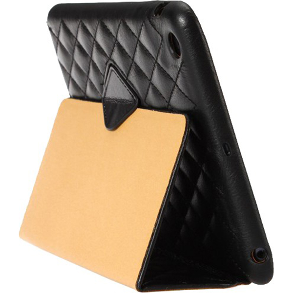 Чехол JISONCASE Quilted Leatherette Smart Case для Apple iPad mini Black (JS-IDM-02G10) Материал искусственная кожа