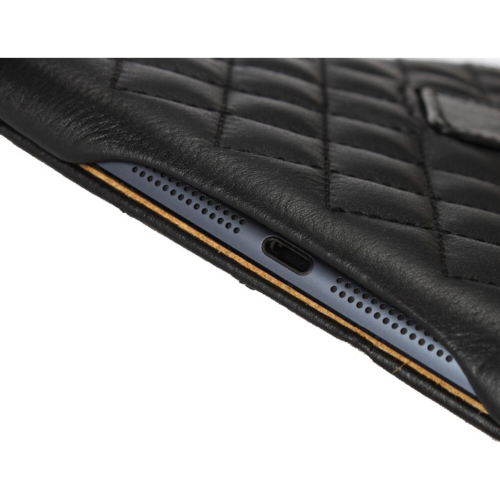 Чехол JISONCASE Quilted Leatherette Smart Case для Apple iPad mini Black (JS-IDM-02G10) Диагональ 7.9