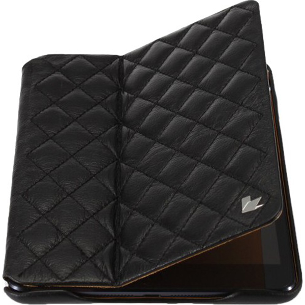 Фото Чехол JISONCASE Quilted Leatherette Smart Case для Apple iPad mini Black (JS-IDM-02G10)