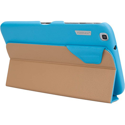 Чехол-книжка JISONCASE Premium Leatherette Smart Case для Samsung Galaxy Tab 3 8" Blue (JS-S31-03H40) Особенности трансформируется в подставку