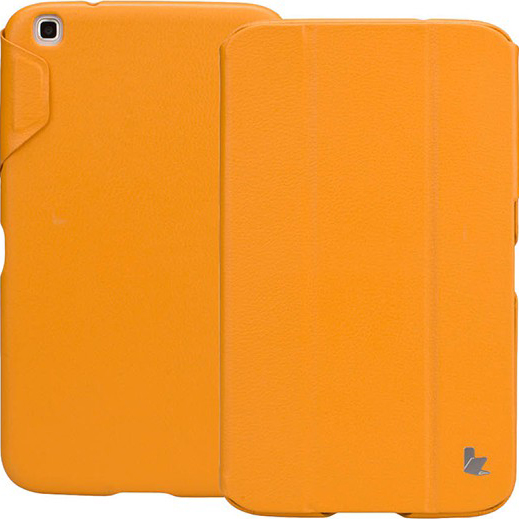 Чехол-книжка JISONCASE Premium Leatherette Smart Case для Samsung Galaxy Tab 3 8" Orange (JS-S31-03H80)