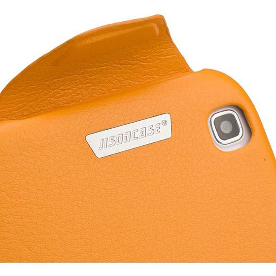 Чехол-книжка JISONCASE Premium Leatherette Smart Case для Samsung Galaxy Tab 3 8" Orange (JS-S31-03H80) Материал искусственная кожа