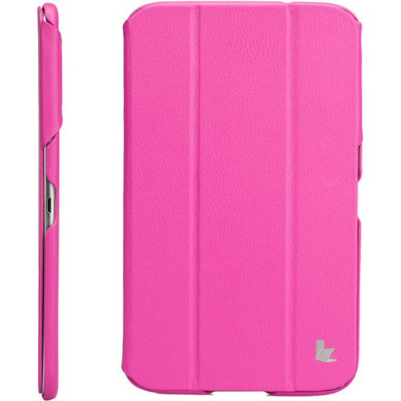 Чехол-книжка JISONCASE Premium Leatherette Smart Case для Samsung Galaxy Tab 3 8" Rose (JS-S31-03H33) Вес 0.28