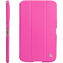 Чехол-книжка JISONCASE Premium Leatherette Smart Case для Samsung Galaxy Tab 3 8" Rose (JS-S31-03H33)