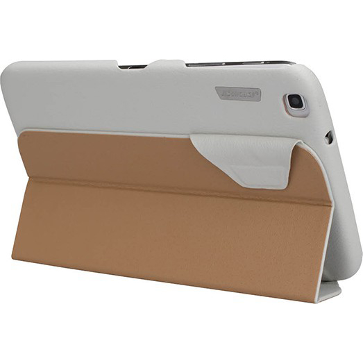 Чехол-книжка JISONCASE Premium Leatherette Smart Case для Samsung Galaxy Tab 3 8" White (JS-S31-03H00) Материал искусственная кожа