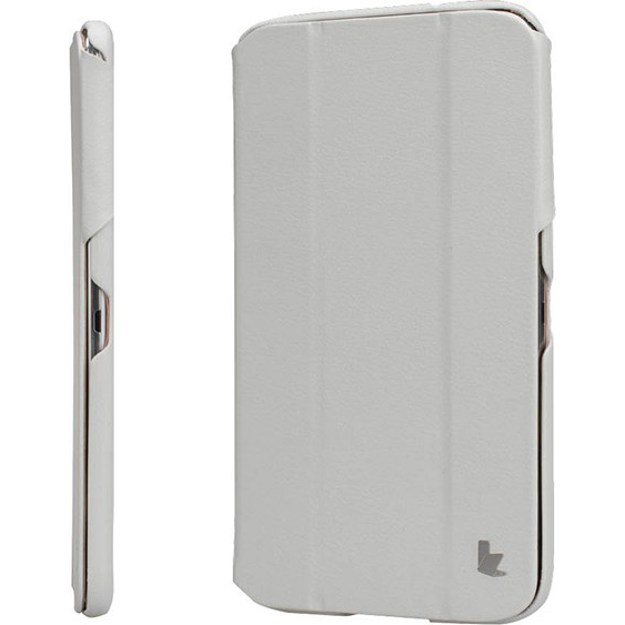 Чехол-книжка JISONCASE Premium Leatherette Smart Case для Samsung Galaxy Tab 3 8" White (JS-S31-03H00) Особенности трансформируется в подставку