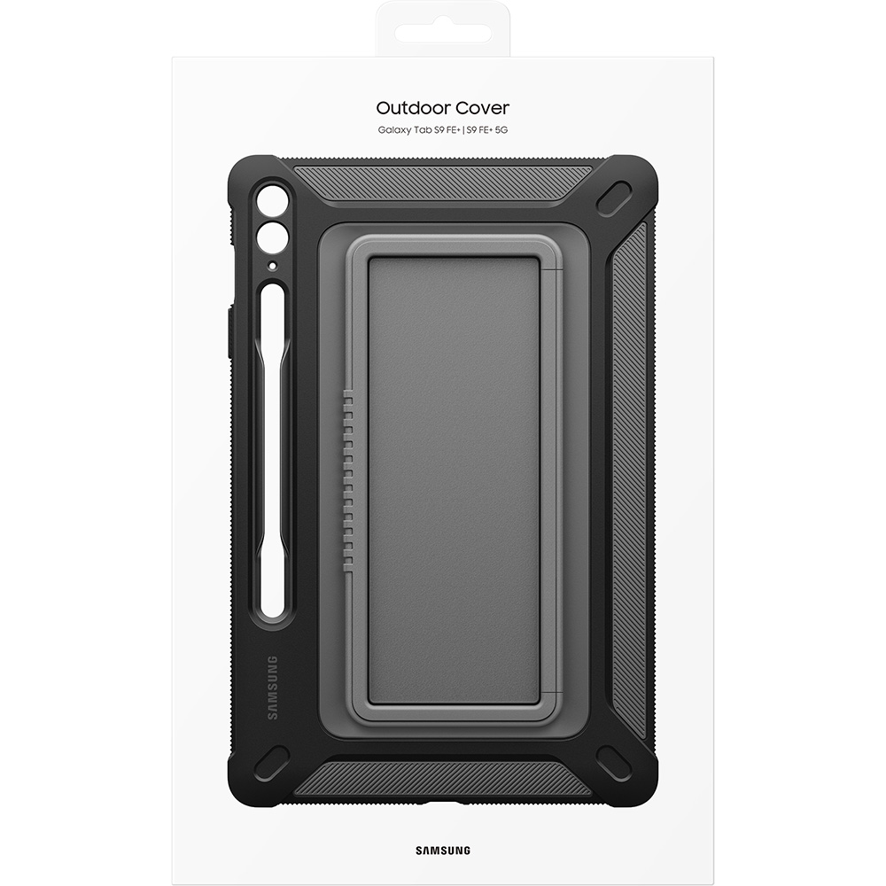 Заказать Чехол SAMSUNG Outdoor Cover для Tab S9 FE+ Titan (EF-RX610CBEGWW)