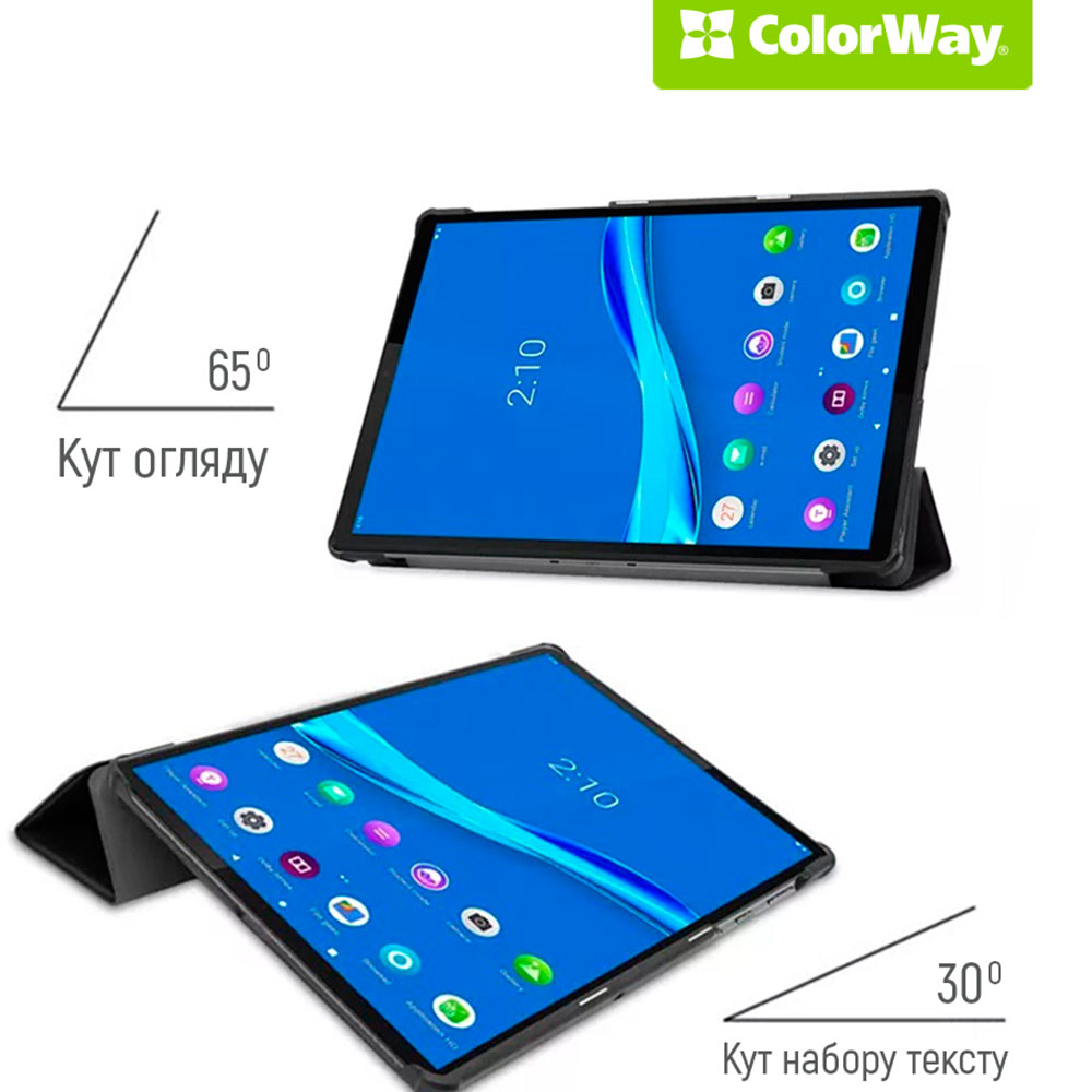 Фото 4 Чехол COLORWAY для Samsung Galaxy Tab A9 Black (CW-CTSGT110-BK)