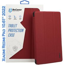 Чохол BECOVER Smart Case для Xiaomi Redmi Pad 10.61" 2022 Red Wine (708729)