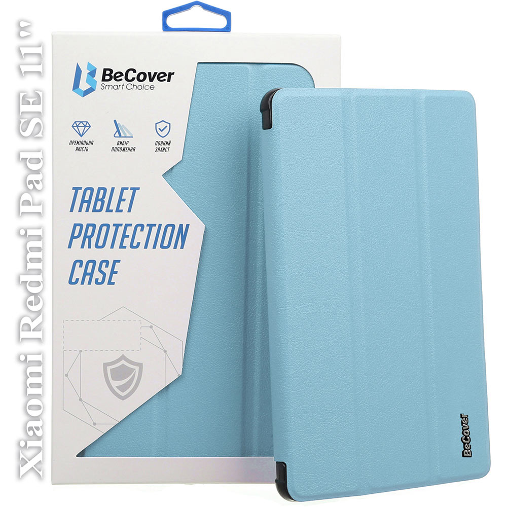 Чехол BECOVER Smart Case для Xiaomi Redmi Pad SE 11" Light Blue (709870)