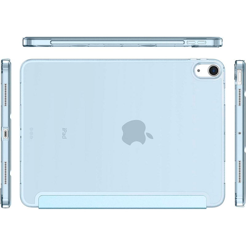 Чохол BECOVER Tri Fold Hard для Apple iPad Air 5 (2022) 10.9" Light Blue (709663) Сумісність за брендом Apple