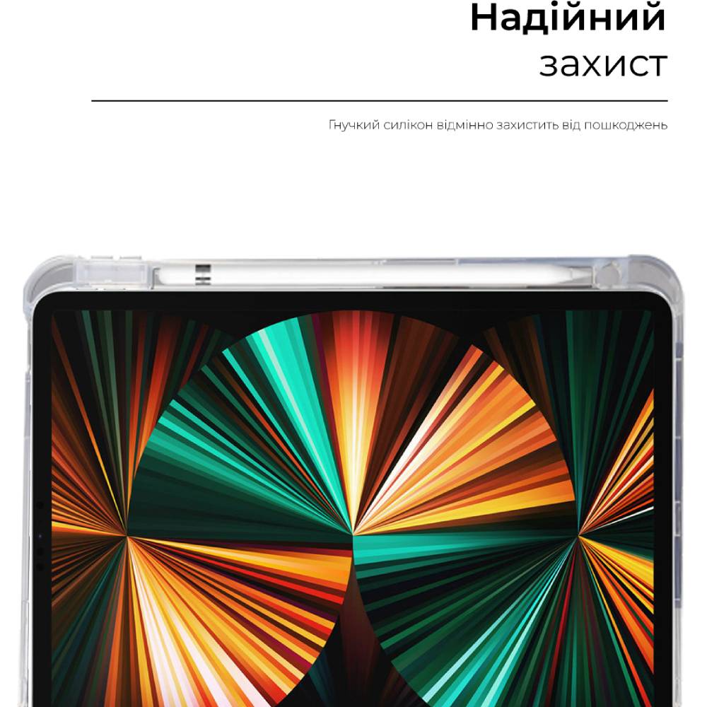 Чехол ARMORSTANDART Y-type with Pencil Holder Apple iPad Pro 12.9 2020/2021 Dark Green (ARM62322) Совместимость по модели Apple iPad Pro 12.9" 2021