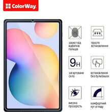 Захисне скло COLORWAY до Samsung Galaxy Tab S9 FE Plus (CW-GTSGX610)