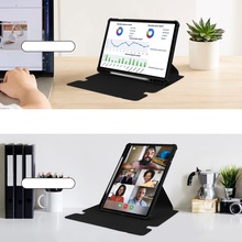 Чехол BECOVER 360° Rotatable для Samsung Galaxy Tab S9 Plus/S9 FE Plus 12.4" Black (710398)