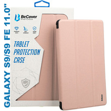 Чохол BECOVER Soft Edge до Samsung Galaxy Tab S9/S9 FE 11" Pink (710442)