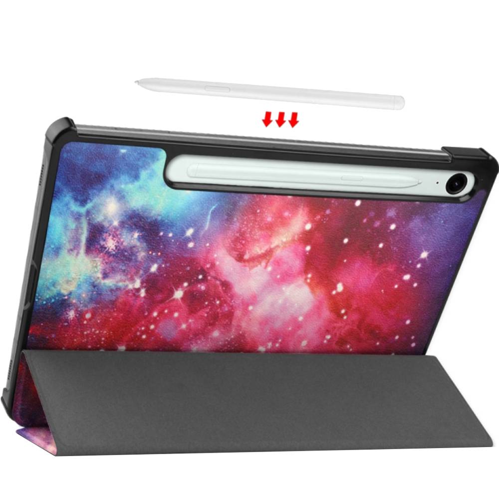 Чохол BECOVER Smart Case для Samsung Galaxy Tab S9/S9 FE 11" Space (710422) Матеріал поліуретан