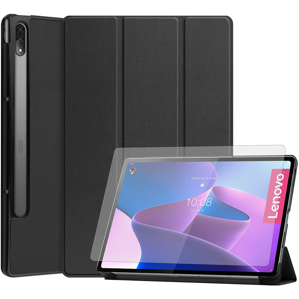 Чохол AIRON Premium для Lenovo Tab P12 Pro black із захисною плівкою та серветкою (4822352781108) Чохол AIRON Premium для Lenovo Tab P12 Pro black із захисною плівкою та серветкою (4822352781108)