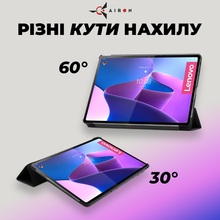 Чохол AIRON Premium для Lenovo Tab P12 Pro black із захисною плівкою та серветкою (4822352781108)