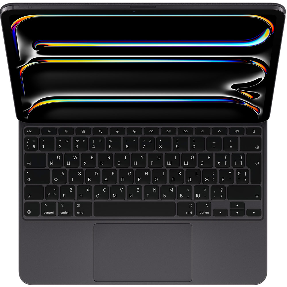 Чехол-клавиатура APPLE Magic Keyboard for iPad Pro 13-inch (M4) Ukrainian Black (MWR53UA/A) Совместимость по бренду Apple