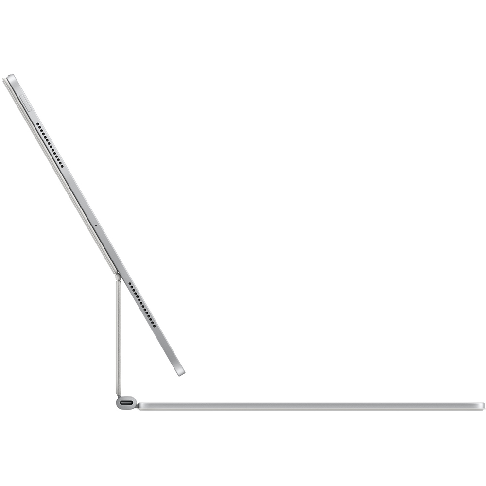 Чехол-клавиатура APPLE Magic Keyboard for iPad Pro 13-inch (M4) Ukrainian White (MWR43UA/A) Материал металл