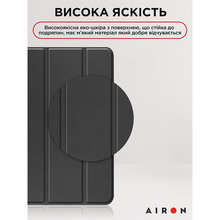 Чохол AIRON для iPad 10.9 10th 2022 Black + захисна плівка (4822352781085)