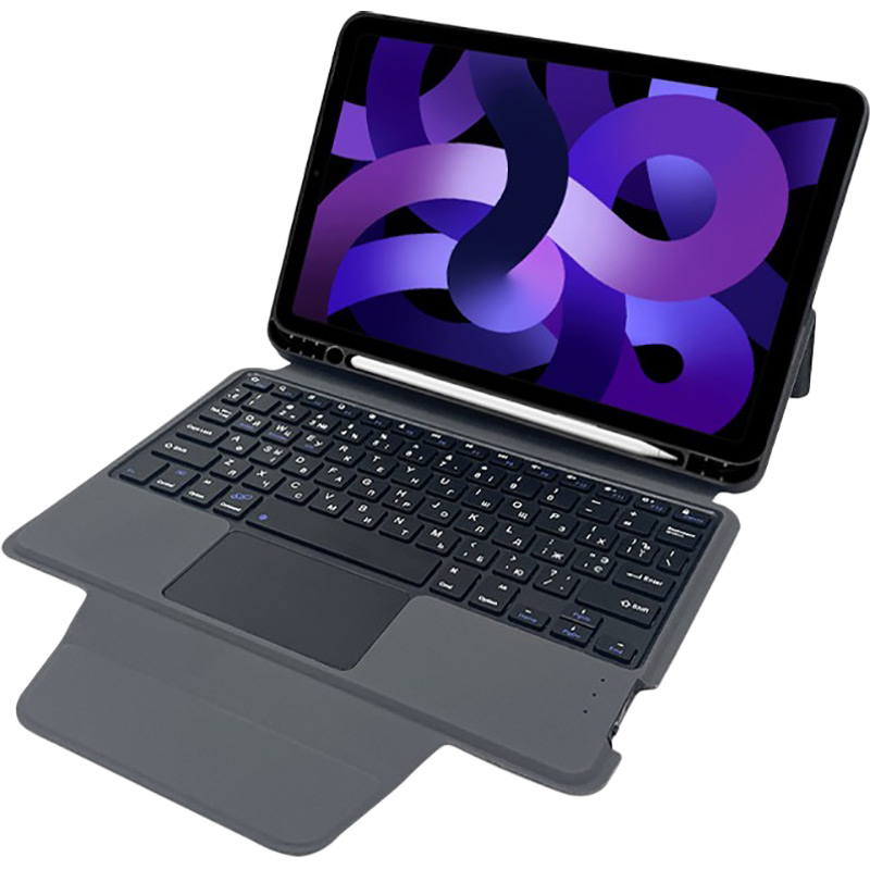 Чохол AIRON Premium для Apple iPad Air (4th-5th gen) 10.9" Dark Grey (4822352781094) Матеріал штучна шкіра