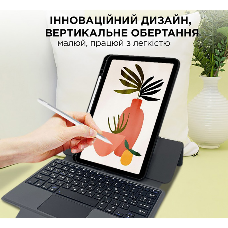 Фото 16 Чехол AIRON Premium для Apple iPad Air (4th-5th gen) 10.9" Dark Grey (4822352781094)